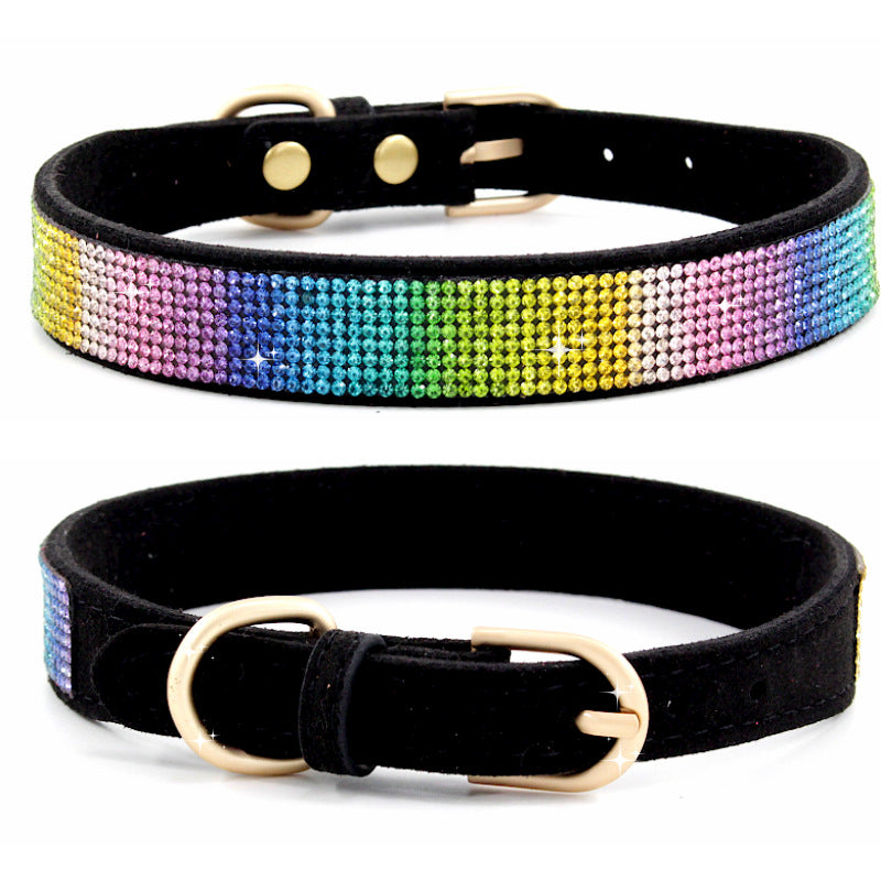 Funkelndes Strass-Halsband für Hunde & Katzen – GlitzerStar Halsband