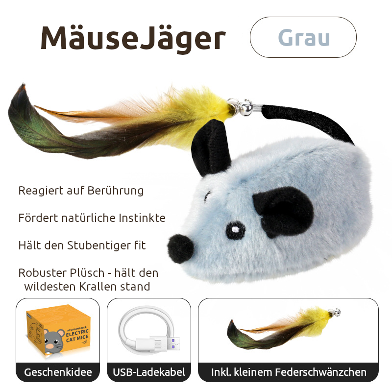 MäuseJäger – Interaktives Katzenspielzeug mit Jagdsimulation