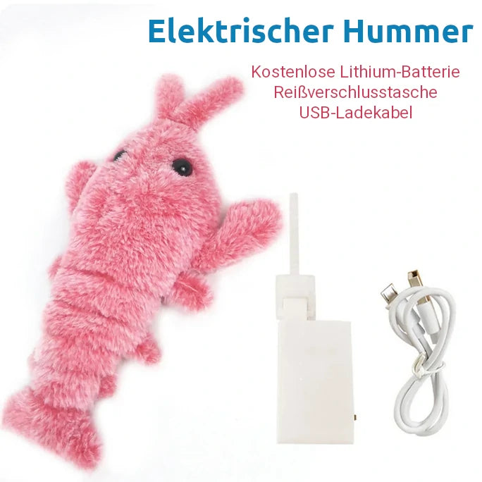 Hummerix – Interaktives Katzenspielzeug im Hummer-Design mit Bewegung & USB-Aufladung