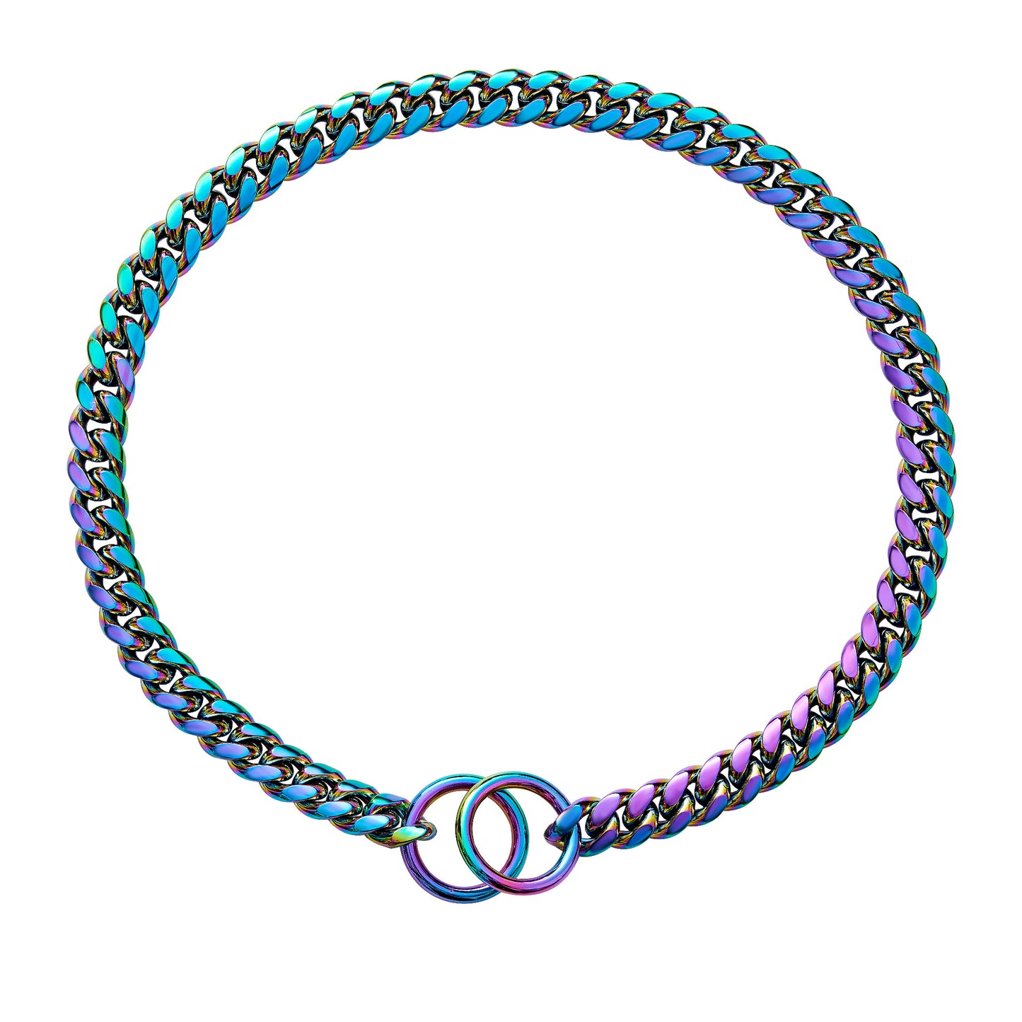 Hundehalsband im Ketten Design - BlingHalsband