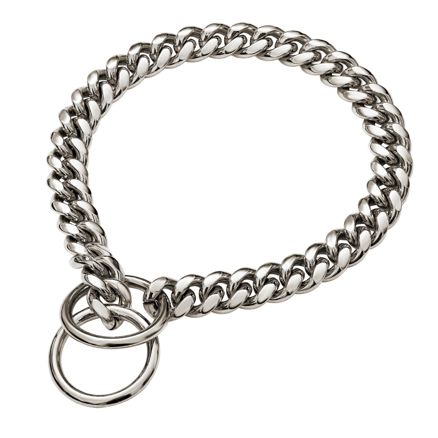 Hundehalsband im Ketten Design - BlingHalsband