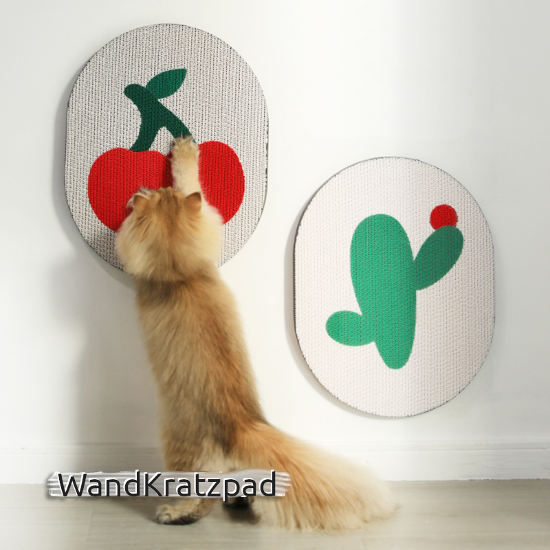 WandKratzpad – Die stylische Kratzgelegenheit für deine Katze, die Möbel schützt