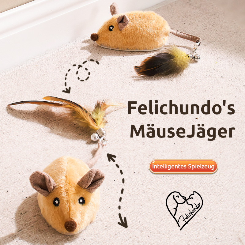 MäuseJäger – Interaktives Katzenspielzeug mit Jagdsimulation