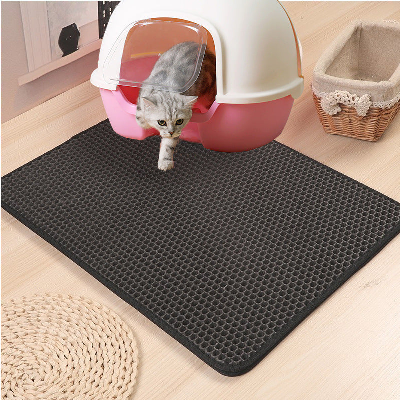 StreuStop Pro – Die rutschfeste Matte für saubere Böden und weniger Katzenstreu