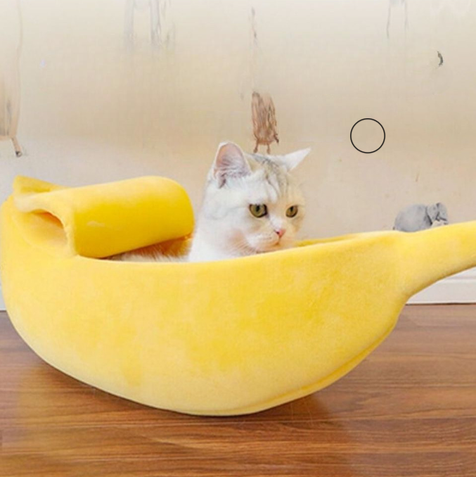 Katzenbett in Bananenform - BananaBett