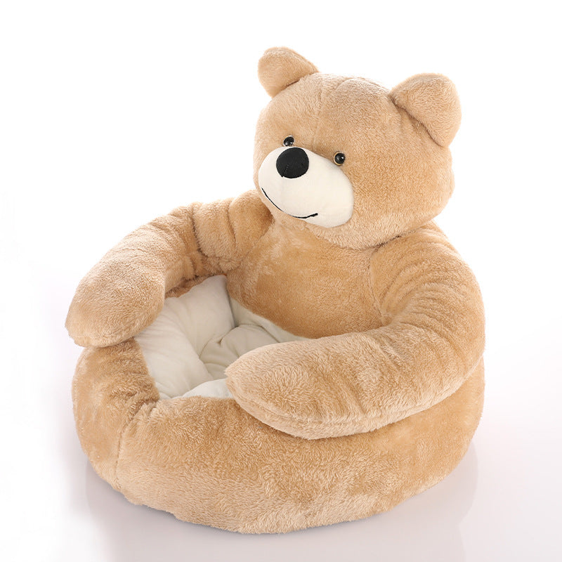 Teddy Kuschelplatz Deluxe – Der bequeme und kuschelige Rückzugsort für dein Haustier