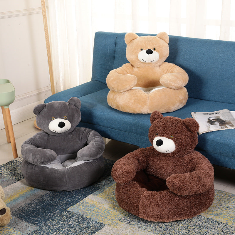 Teddy Kuschelplatz Deluxe – Der bequeme und kuschelige Rückzugsort für dein Haustier