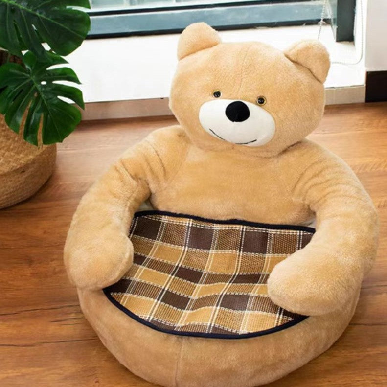 Teddy Kuschelplatz Deluxe – Der bequeme und kuschelige Rückzugsort für dein Haustier