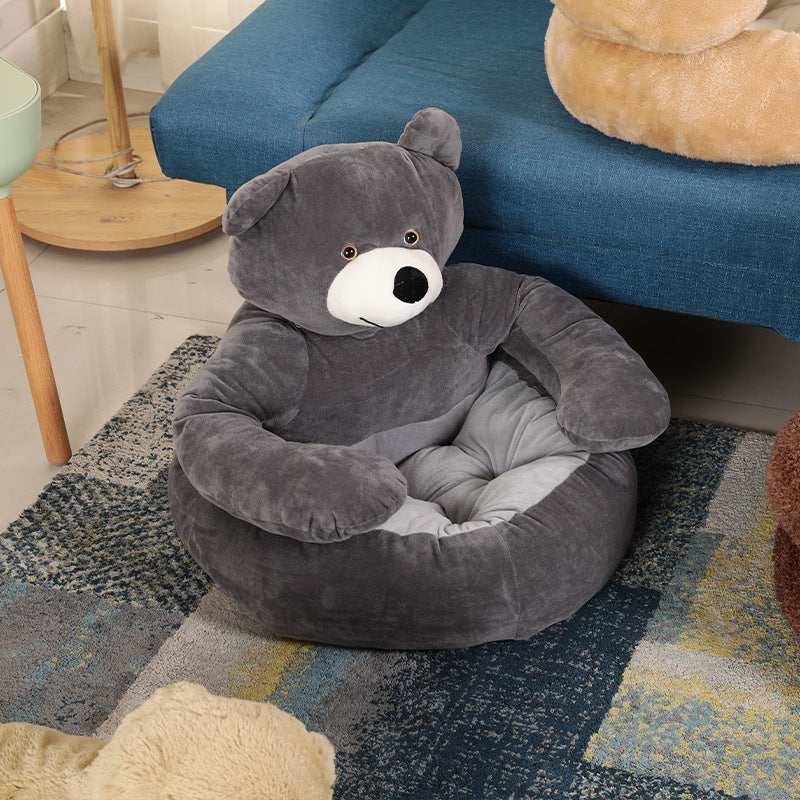Teddy Kuschelplatz Deluxe – Der bequeme und kuschelige Rückzugsort für dein Haustier