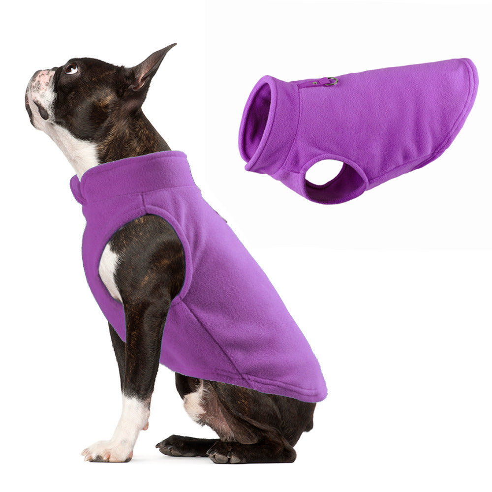 Winter FellSchutz – Fleece-Winterkleidung für Hunde gegen Kälte und Feuchtigkeit