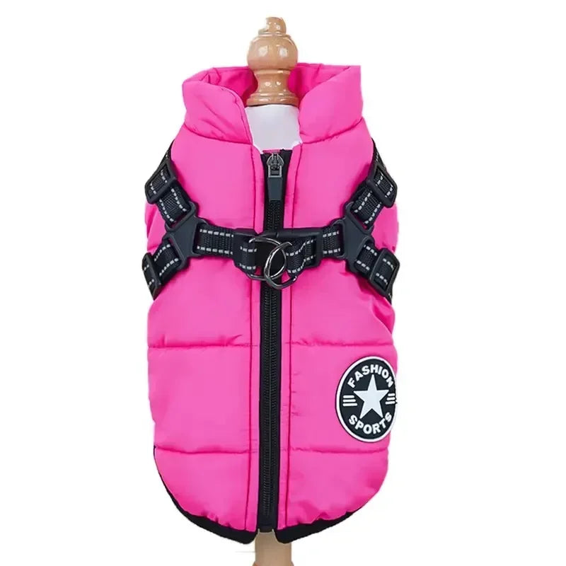 Wetterfeste Hundejacke – Robuste und wasserdichte Jacke für Hunde bei Regen, Schnee und Wind