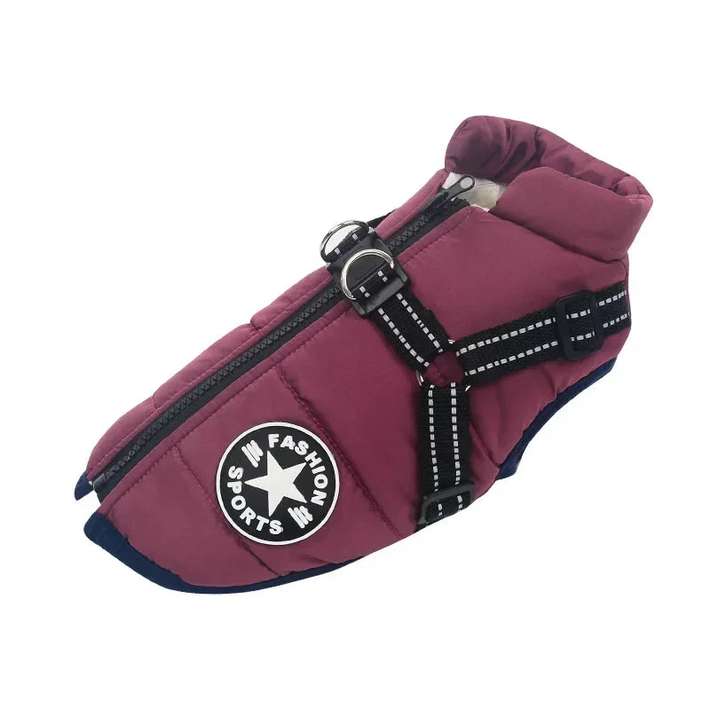 Wetterfeste Hundejacke – Robuste und wasserdichte Jacke für Hunde bei Regen, Schnee und Wind