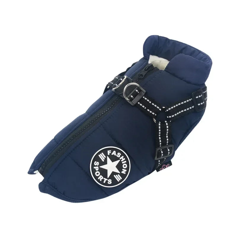 Wetterfeste Hundejacke – Robuste und wasserdichte Jacke für Hunde bei Regen, Schnee und Wind
