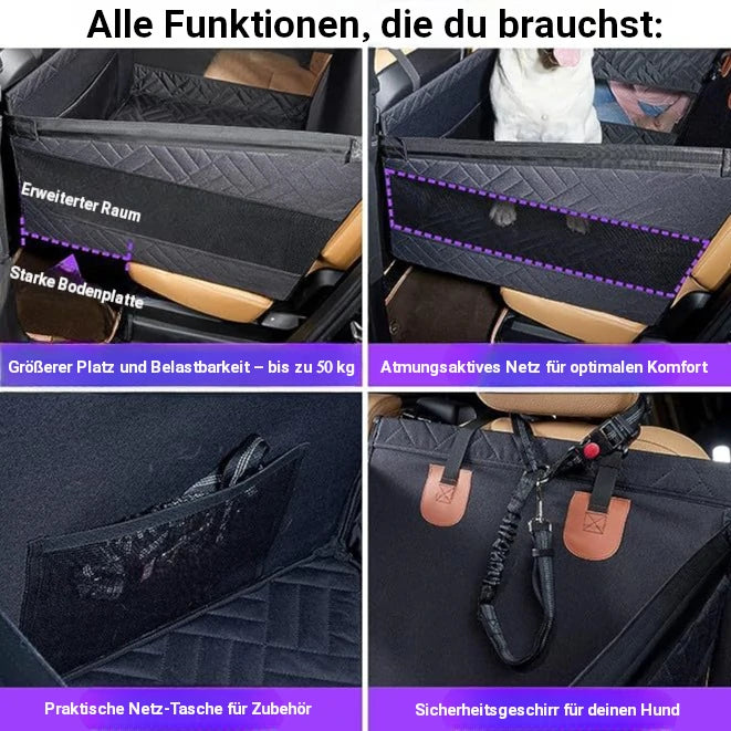 Sicherer Hundeautositz - ComfortCruise