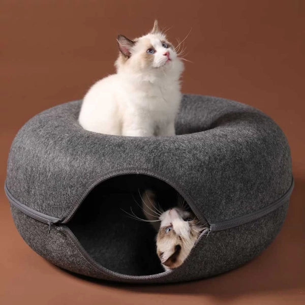 WohlfühlTunnel für Katzen – Der gemütliche Rückzugsort für deinen Stubentiger