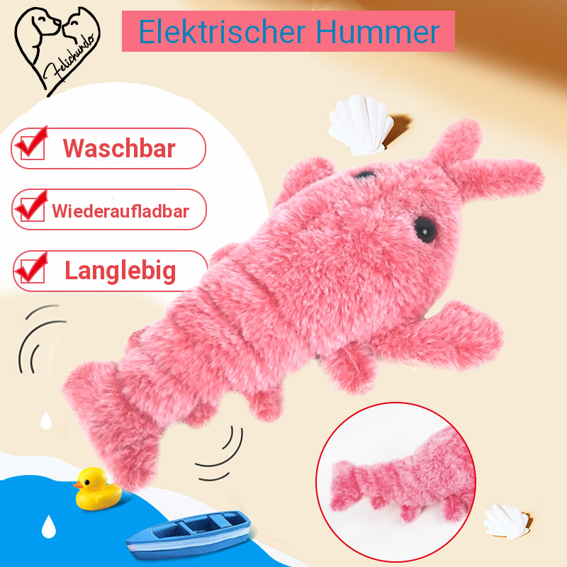 Hummerix – Interaktives Katzenspielzeug im Hummer-Design mit Bewegung & USB-Aufladung